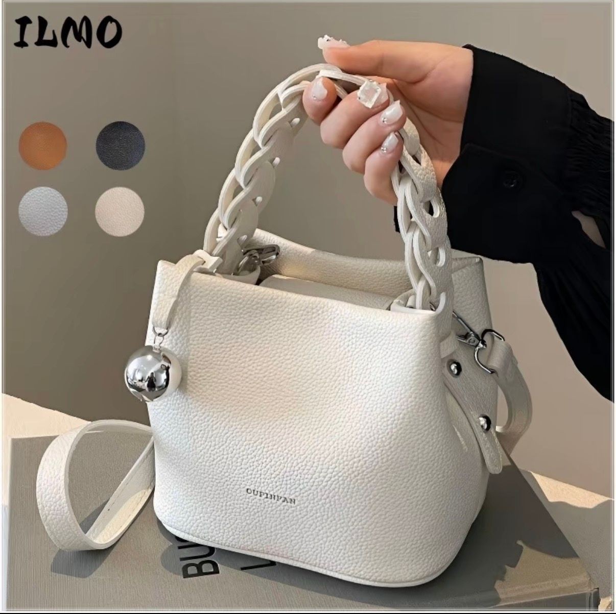 Braided  mini shoulder bag
