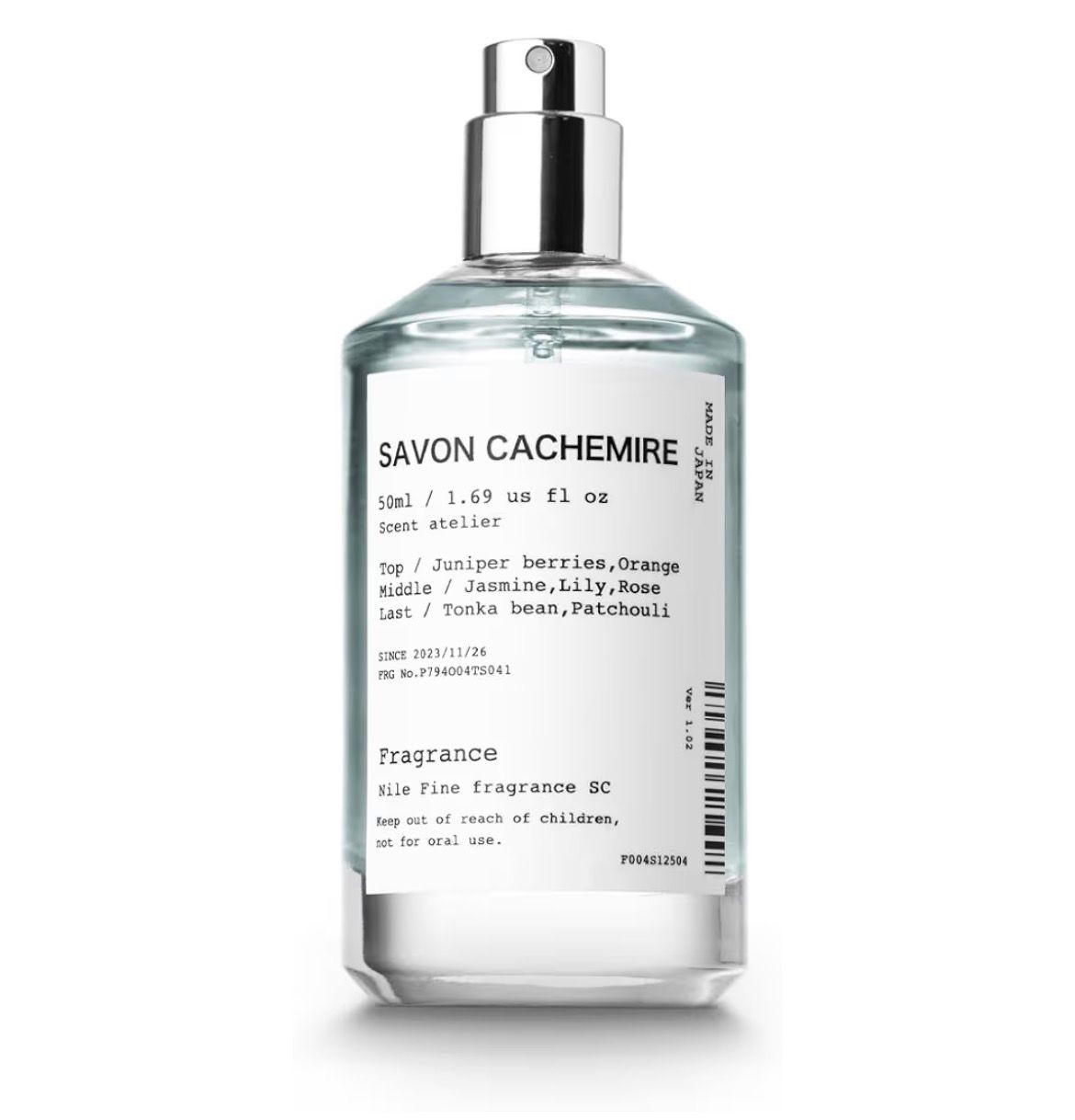SAVON CACHEMIRE